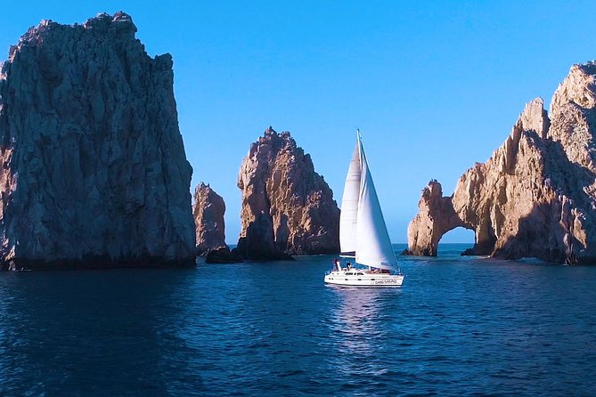 Private Luxury 42ft Sailing with Snorkeling in Los Cabos - El Arco, Lover’s Beach, and the sea lion colony