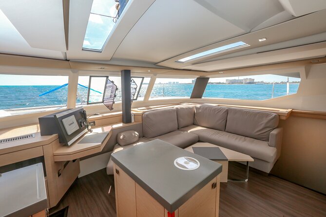 Private Luxury Catamaran Cancun to Isla Mujeres | For up to 30 pp - Playa Norte for a short swim