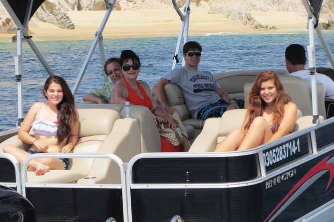 Private Luxury Pontoon Boat, Snorkel, Arch, Sunset & byond - Sea lions, fish, and the snorkeling question