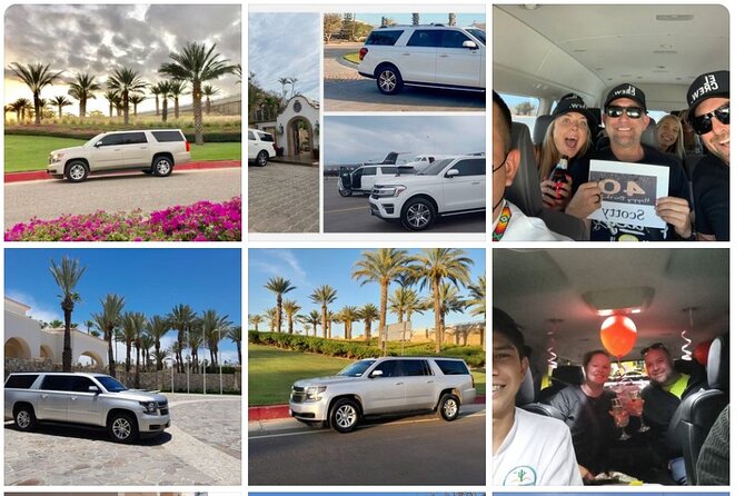Private RoundTrip from Airport to Hotels to Cabo San Lucas Zone 3 - Key points to know before you book