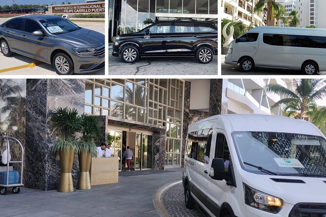 Private roundtrip transportation from Cancun airport to hotels - A private vehicle instead of a shared shuttle