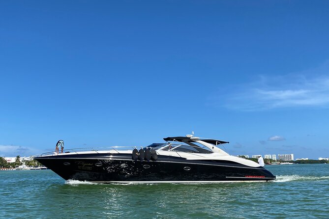 Private SUNSEEKER 60 Yacht Experience for up to 20 Guests - Isla Mujeres, Snorkeling, and Playa Norte