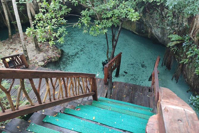 Private Tour The Best Cenotes in Tulum Riviera Maya - Xunaan Ha: open sky and a lighter finish