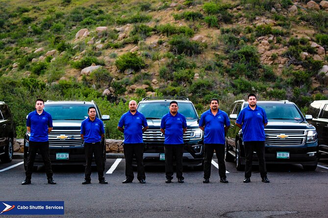 Private Transfer to Cabo San Lucas from Cabo Airport - Inside the SUV for the 55-minute trip