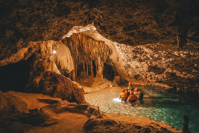Private Tulum Ruins, Reef Snorkel & Cenote Adventure - The cool water of Yax-Muul