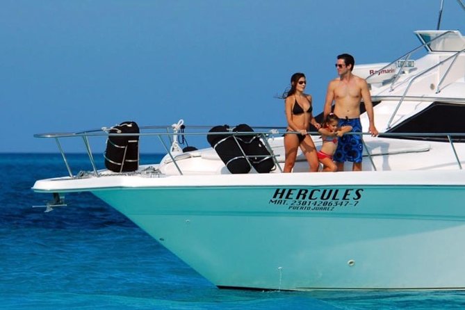 Private Yacht - 46 ft SeaRay Cancun Bay Snorkel 23P4 - Choosing between the 2, 4, and 6-hour options