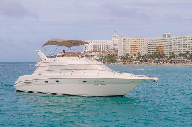 Private Yacht Rental Sea Ray 46ft Cancun 23P3 - Snorkeling, swimming, and time at anchor