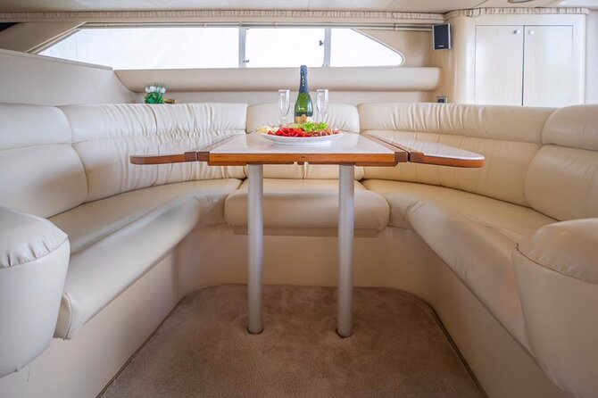 Private Yacht Rental Sea Ray 46ft Cancun 23P3 - Crew service and the private feel