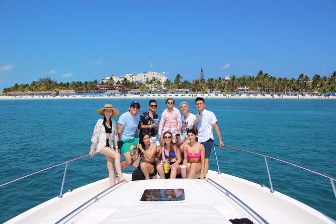 Private Yacht SEARAY SUNDANCER 60ft up to 20 pax 23P1 - Reaching Isla Mujeres and Playa Norte