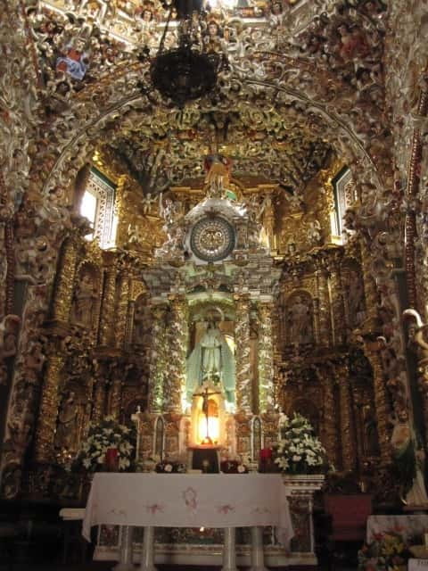 Puebla: Cholula Magical Town Tour by Double-Decker Bus - The Great Pyramid and the church on top