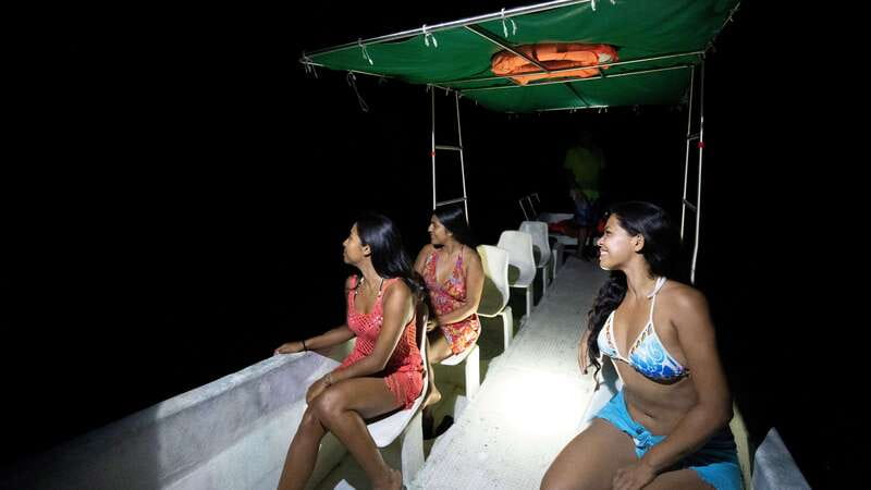 Puerto Escondido: Bioluminescence Night Spectacle - From Puerto Escondido to the lagoon after sunset