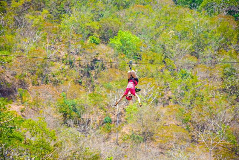 Puerto Vallarta: Canopy Tour with Zipline and Speedboat Ride - Nineteen lines through the jungle canopy