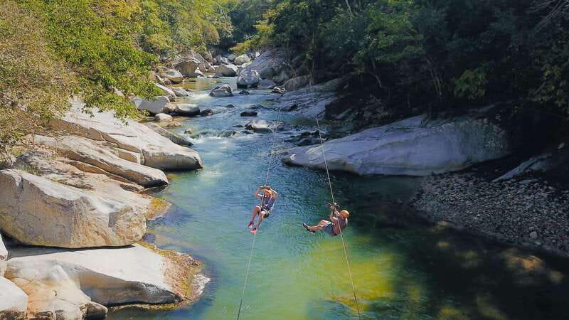 Puerto Vallarta: Canopy Tour with Zipline and Speedboat Ride - The river stop is a useful change of pace