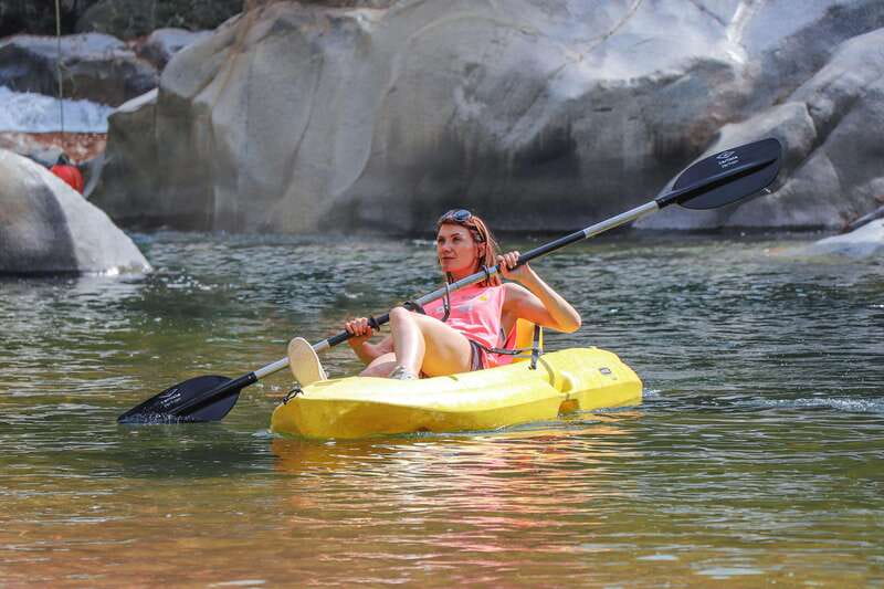 Puerto Vallarta: Canopy Tour with Zipline and Speedboat Ride - Getting ready at Los Veranos Canopy