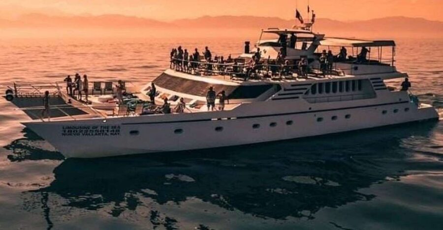 Puerto Vallarta: Mega Yacht Whale Watching Sunset Cruise - Key points to know before booking