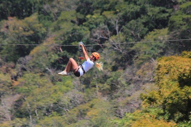 Puerto Vallarta's Best Canopy Zipline + Jorullo Bridge walk! - Flying above Puerto Vallarta’s jungle