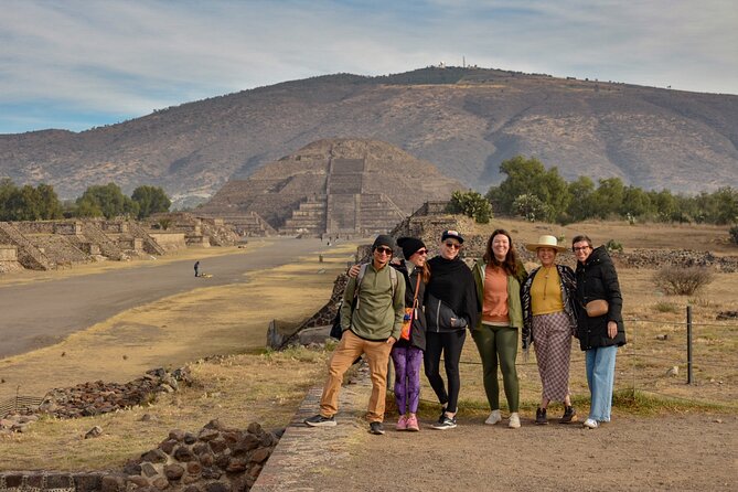 Pyramids of Teotihuacan and restaurant la Gruta (Original) - The Avenue of the Dead, Sun Pyramid, and Moon Pyramid