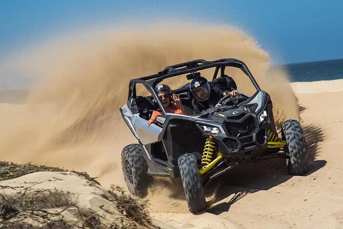 Race the Baja 1000 — Migriño Desert & Beach Off‑Road Adventure - Crossing cactus country and dry riverbeds
