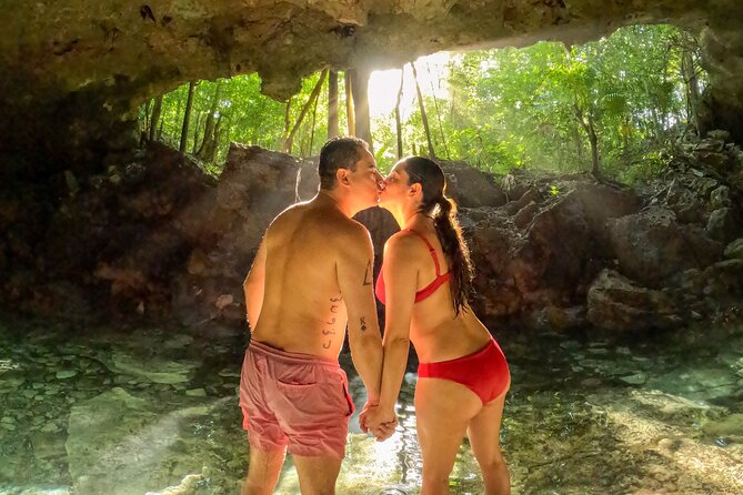 Ride to a life changing cenotes tour - Third stop: the open cenote and the jump