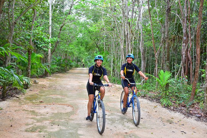 Rio Secreto Plus: Classic Tour, Bycicle, Rappel & Ziplines - Lunch comes after the hard work