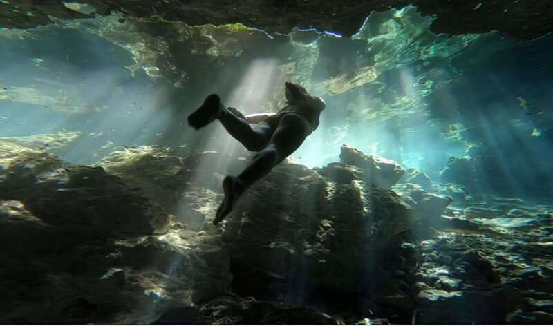 Riviera Maya: Tulum Ruins and 2 Cenotes Half-Day Tour - Cenote Mariposa: cold water after the heat
