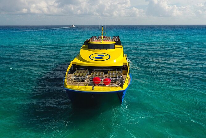 Round Ferry Transfer from Tortugas to Isla Mujeres - From Kukulcán Boulevard to the Playa Tortugas pier