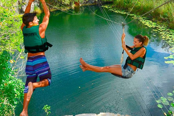 Sacred Adventure at Xenotes! 4 Different Cenotes + Round Transportation - Transport from Cancun, Playa del Carmen, and Tulum