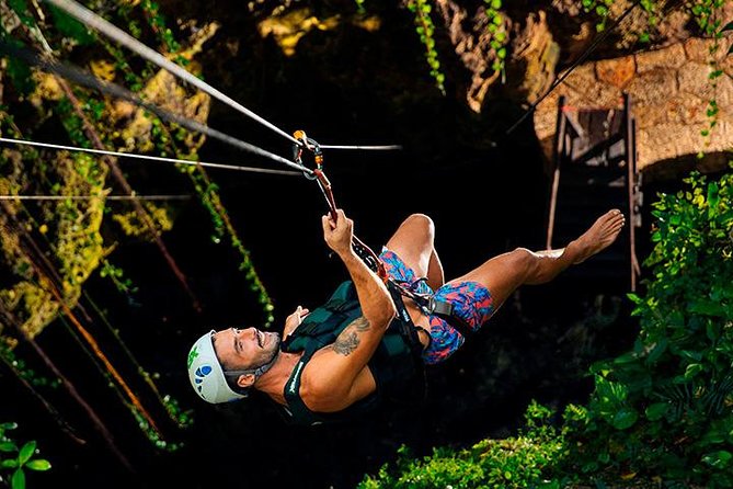 Sacred Adventure at Xenotes! 4 Different Cenotes + Round Transportation - Who will enjoy Xenotes most