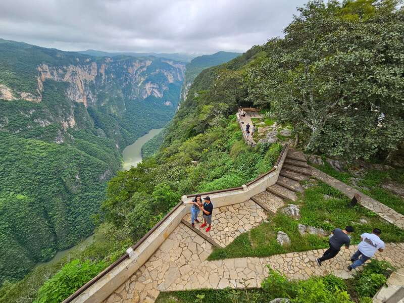 San Cristobal: Sumidero Canyon, Chiapa de Corzo, & Miradores - Seeing Sumidero Canyon from three viewpoints