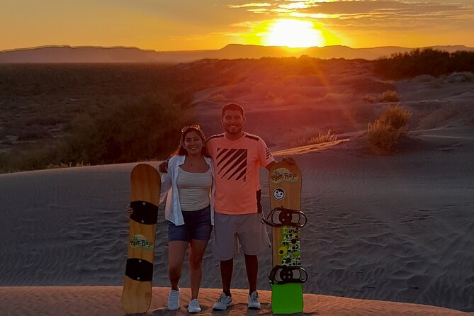 Sandboarding in the Mogote Dunes in Mexico - Three dune areas give you room to improve