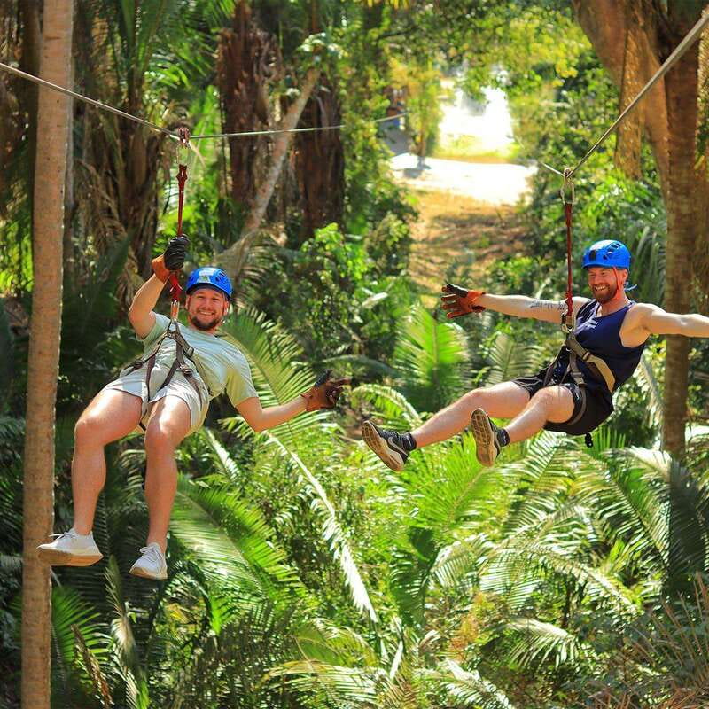 Sayulita: Canopy Tours & Zip-line Adventure - From central Sayulita to a 19-acre jungle ranch