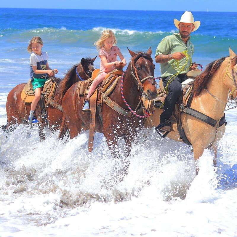 Sayulita: Horseback Riding Tour - From Rancho Mi Chaparrita into the jungle