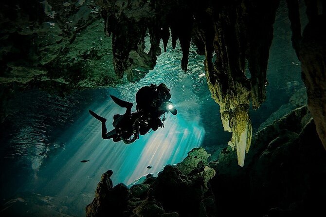 Scuba Diving in Cenote Dos Ojos from Playa del Carmen - The 8am meeting and 45-minute ride