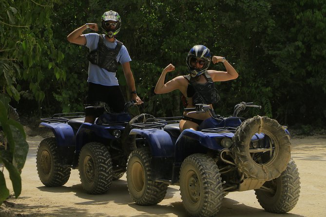 Selvatica Adventure Park ATV and Ziplines in Cancun and Riviera Maya - The cenote is the best reset button