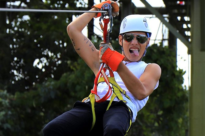 Selvatica Adventure Park: Ziplines and Cenote Tour from Cancun and Riviera Maya - Ten ziplines through the canopy
