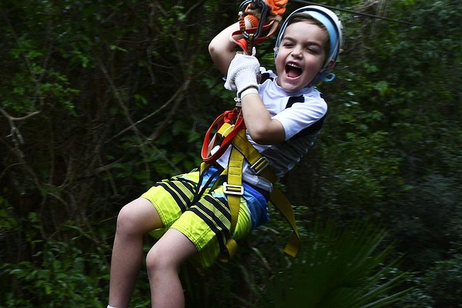Selvatica Adventure Park: Ziplines and Cenote Tour from Cancun and Riviera Maya - Tarzania, the zipline coaster