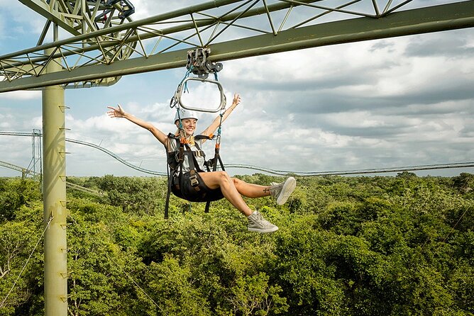 Selvatica Park Ziplines, Cenote, and ATV Tour From Cancun and Riviera Maya - ATVs, Polaris vehicles, and jungle mud