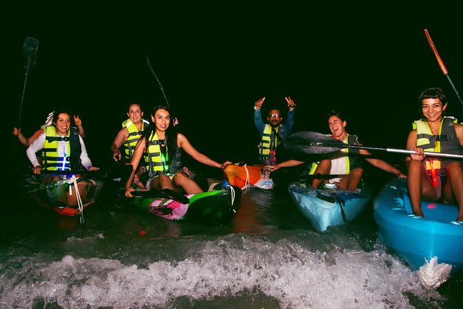 Shared Bioluminescence kayak tour in Holbox - The 45-minute Holbox water outing