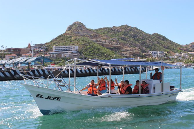 Shared ride to the arch of Cabo San Lucas - Leaving the marina for Pelican Rock