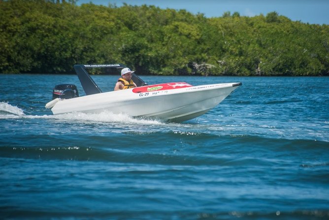 Speedboat and snorkel tour: Single Passenger Boat - What the small group changes