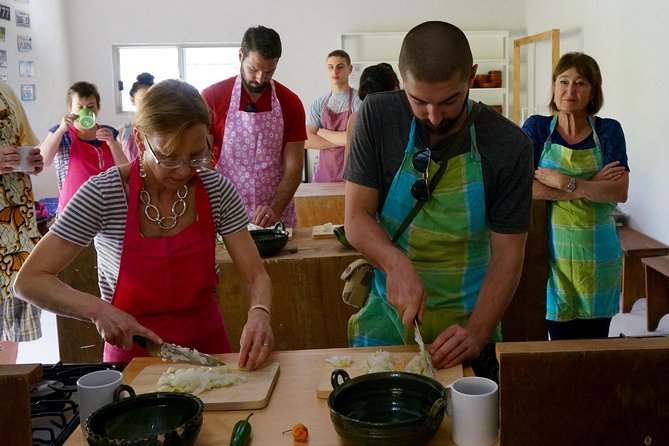 Street Food Cooking Class - Fresh salsas and empanadas add variety