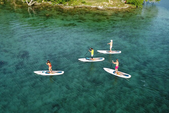 Sunrise on Paddleboard with breakfast in the lagoon of 7 colors - Meeting the group at Costera 451