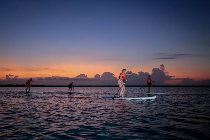Sunrise Paddle Quest: Embrace the Dawn on Bacalar's Waters - Sunrise at Cenote de la Bruja, the Black Cenote