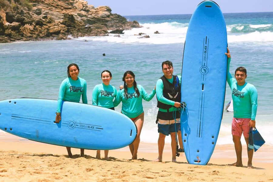 Surfing Lessons in Puerto Escondido! - Into the Water With Juan, Joy, Pablo, Emilio, or José