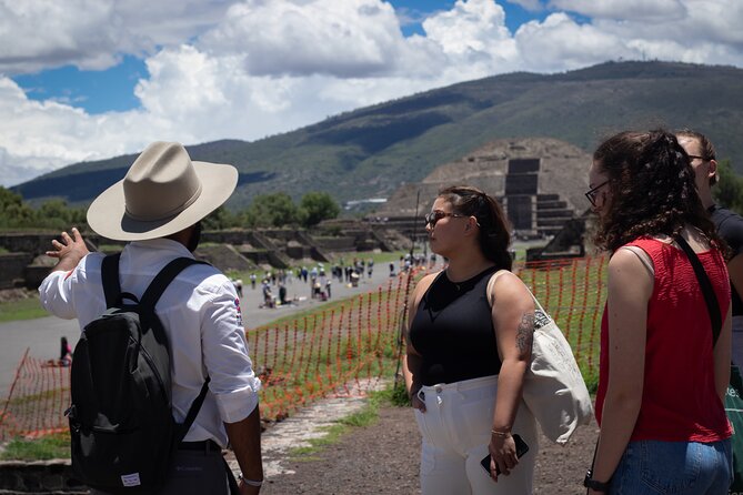 Teotihuacán 3 Pyramids Tour with Cave Breakfast + Transportation - The Temple of Quetzalcóatl adds a second archaeological stop