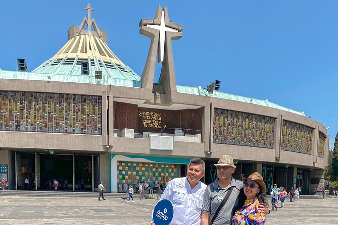 Teotihuacan, Guadalupe Shrine & Tlatelolco Day Tour with Lunch - The Basilica of Guadalupe and a major pilgrimage site