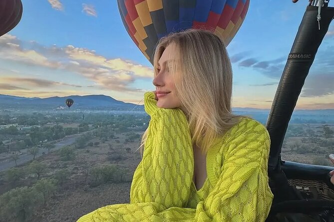 Teotihuacán Hot Air Balloons from We Fly - Transport from Mexico City and the long morning