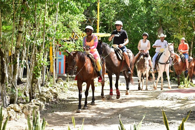 Tequila Tasting, Horseback Riding,ATV, Ziplines Cenote and Lunch - The cenote brings the best cool-down