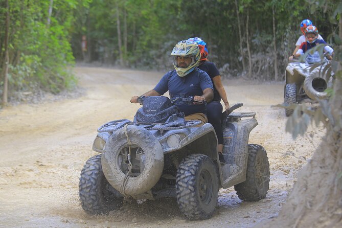 Top ATV's in Mexico includes Cenote, Ziplines, snack & transport. - A three-part jungle outing near Cancun