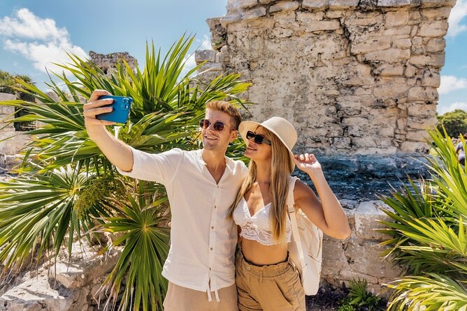 Tulum Day Trip Mayan Ruins and Cenote Swim - The water bottle rule at the archaeological site
